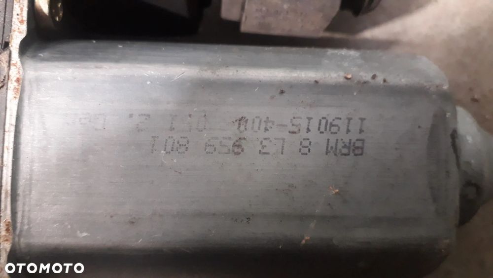 silniczek szyby przód lewy prawy 8L3959802 8L3959801A3 8L 1.6 lift - 7