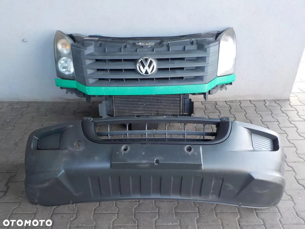 VW CRAFTER 2.0 TDI LIFT PAS PRZEDNI ZDERZAK KOMPLETNY PRZÓD CHŁODNICE GRILL LAMPY - 2