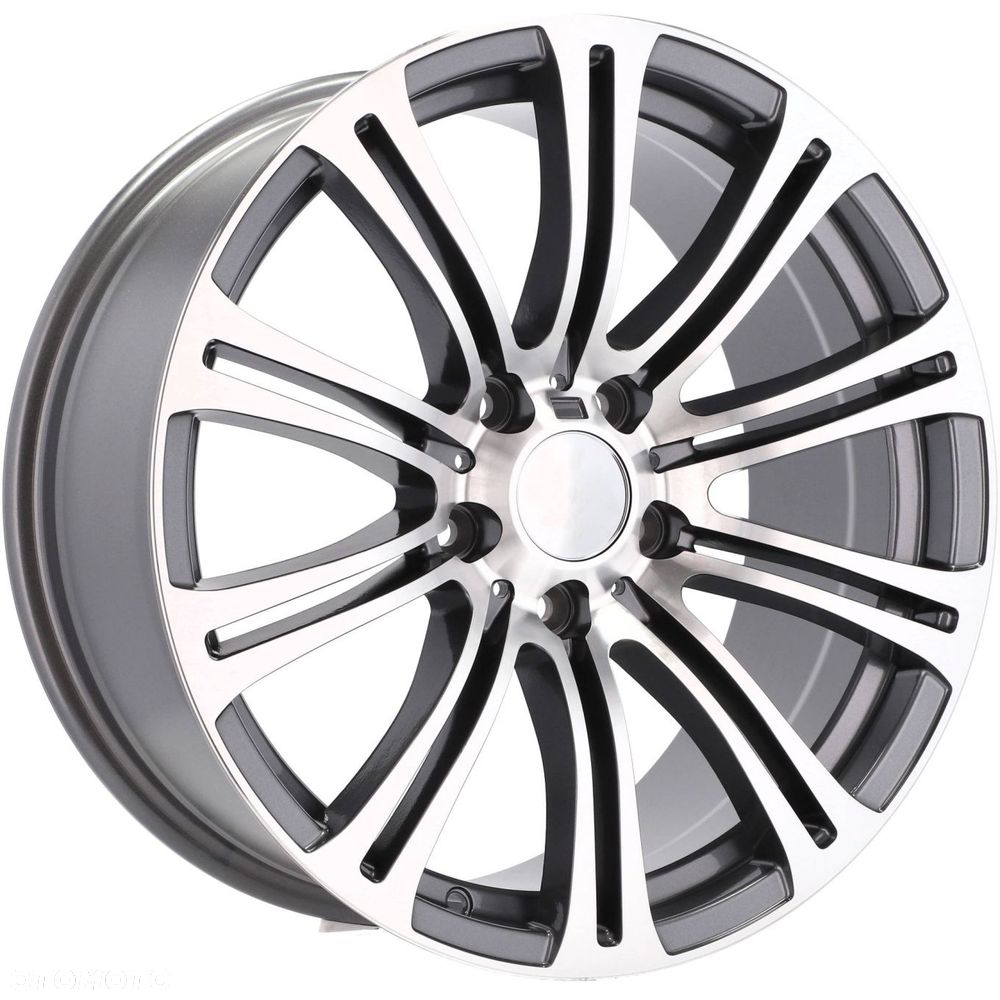 4x Felgi 17 m.in. do BMW 1 F20 F21 2 F22 F23 3 E36 3 E90 E91 E92 F30 F31 F34 4 F32 - E568 (BK139) - 2