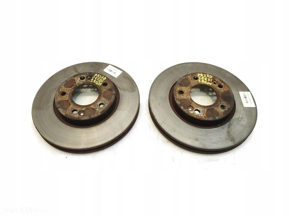 TARCZE HAMULCOWE PRZÓD KIA CEED I 1.6 GDI - 1