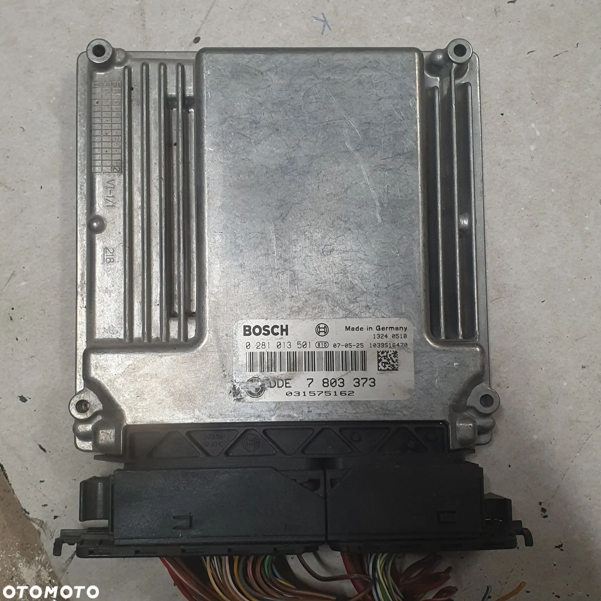 BMW E60 E90 E87 2.0D M47 KOMPUTER SILNIKA 7803373 - 1