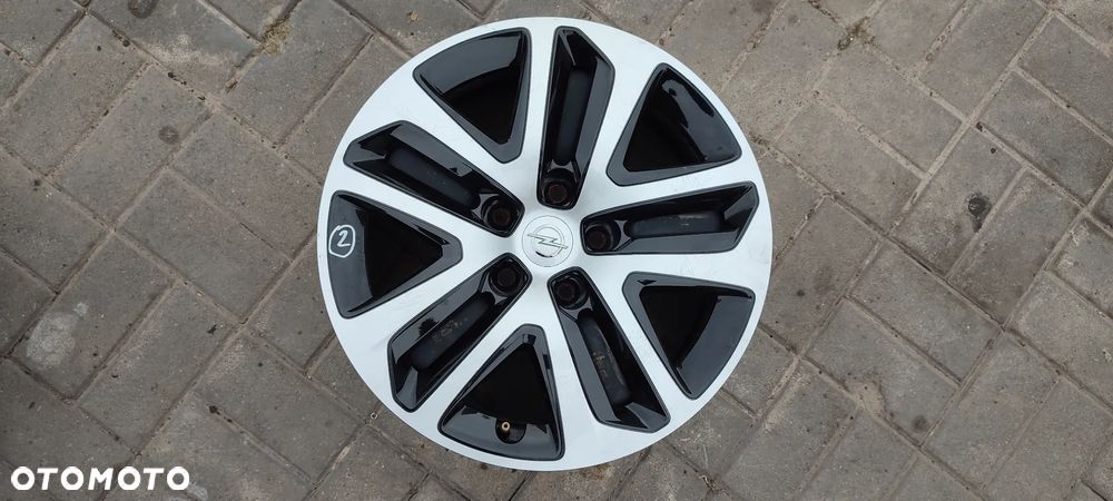 FELGI STRUKTURALNE 5x115 7Jx17 CALI ET44 2170114 + KOŁPAKI  INSIGNIA B ASTRA J K ZAFIRA C STAB BDB KOMPLET - 3