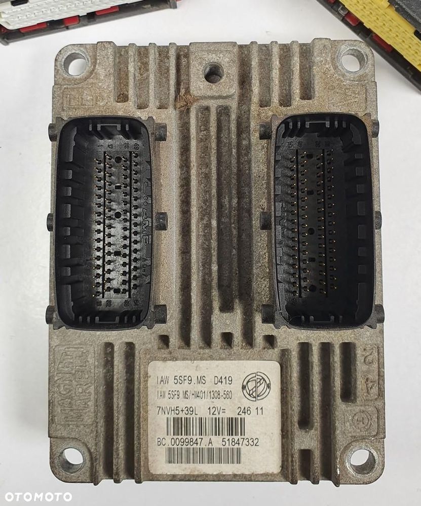 KOMPUTER SILNIKA FIAT 500 1.2 8V 51847332 - 2