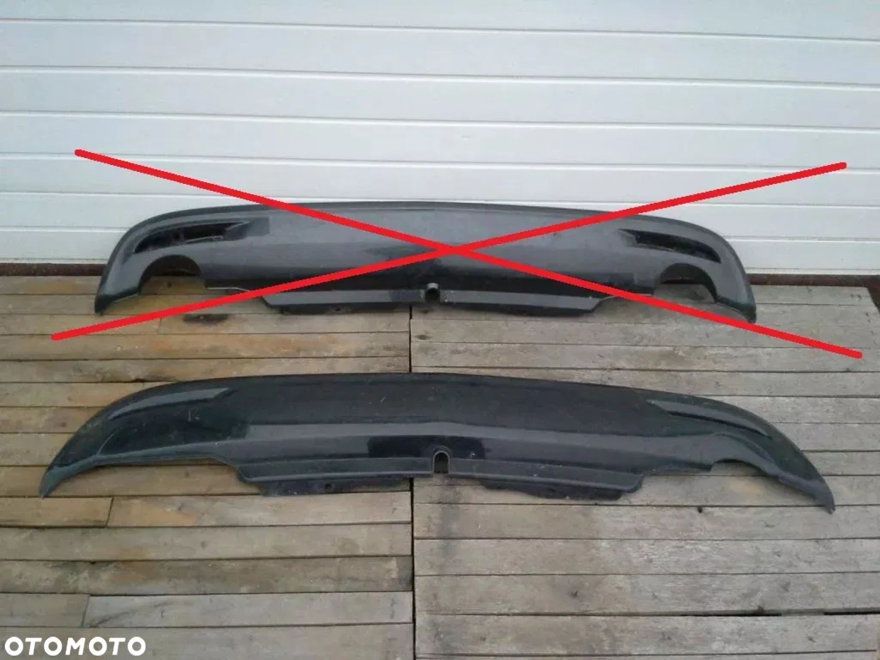 ACCORD VIII KOMBI 08- ZDErzak spoiler dokładka tył - 1