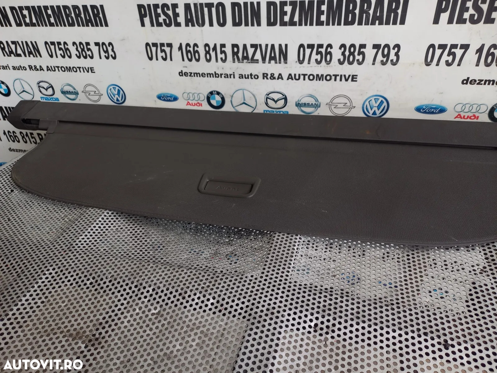 Rulou Acoperitoare Portbagaj Audi A6 4G C7 Combi Variant Maro Original An 2011-2012-2013-2014-2015- - 2