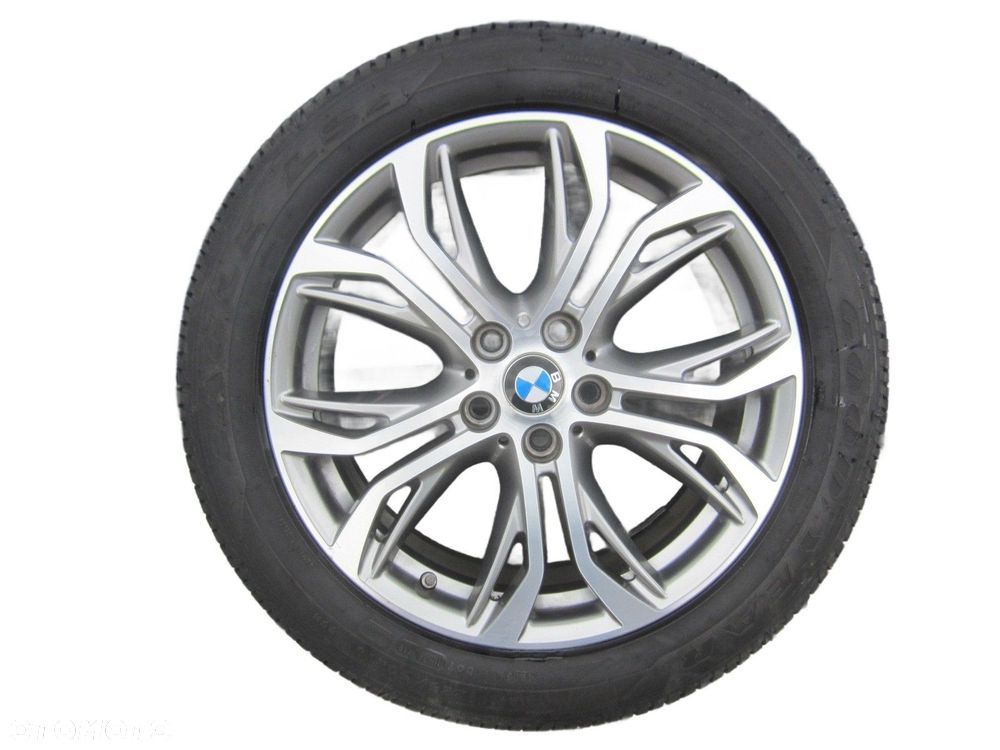BMW X1 F48 X2 FELGI ALUMINIOWE 18" 7.5J KOMPLET ŁADNE OPONY WIELOSEZONOWE - 2