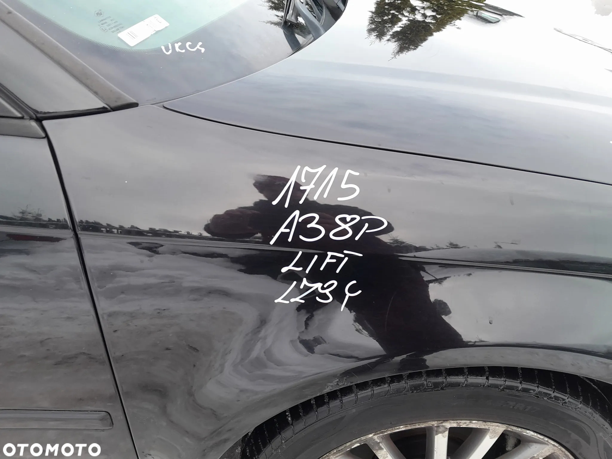 AUDI A3 8P II LIFT 10R BŁOTNIK PRAWY PRZEDNI PRAWY PRZÓD KOLOR: LZ9Y - 2