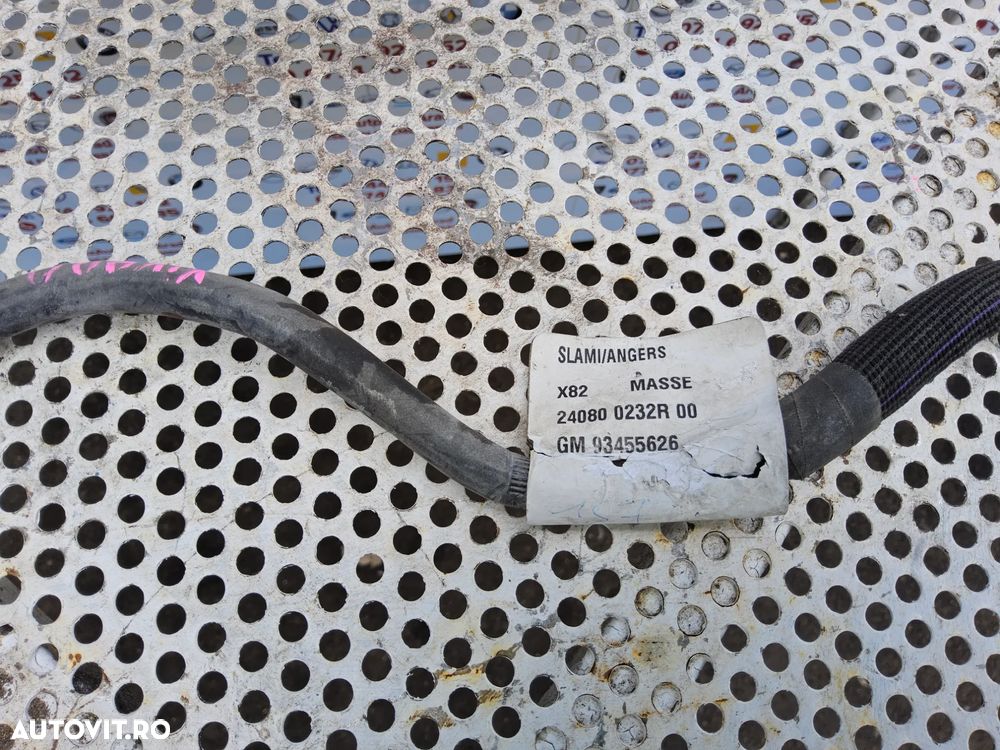 Cablu borna Minus Renault Trafic 2014-2020 Opel Vivaro Nissan primastar cod 240800232r - 3