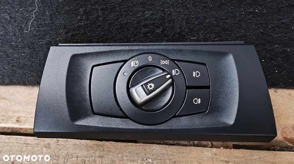 BMW E90 E91 FL LIFT PRZEŁĄCZNIK STEROWNIK ŚWIATEŁ 9169404 - 1