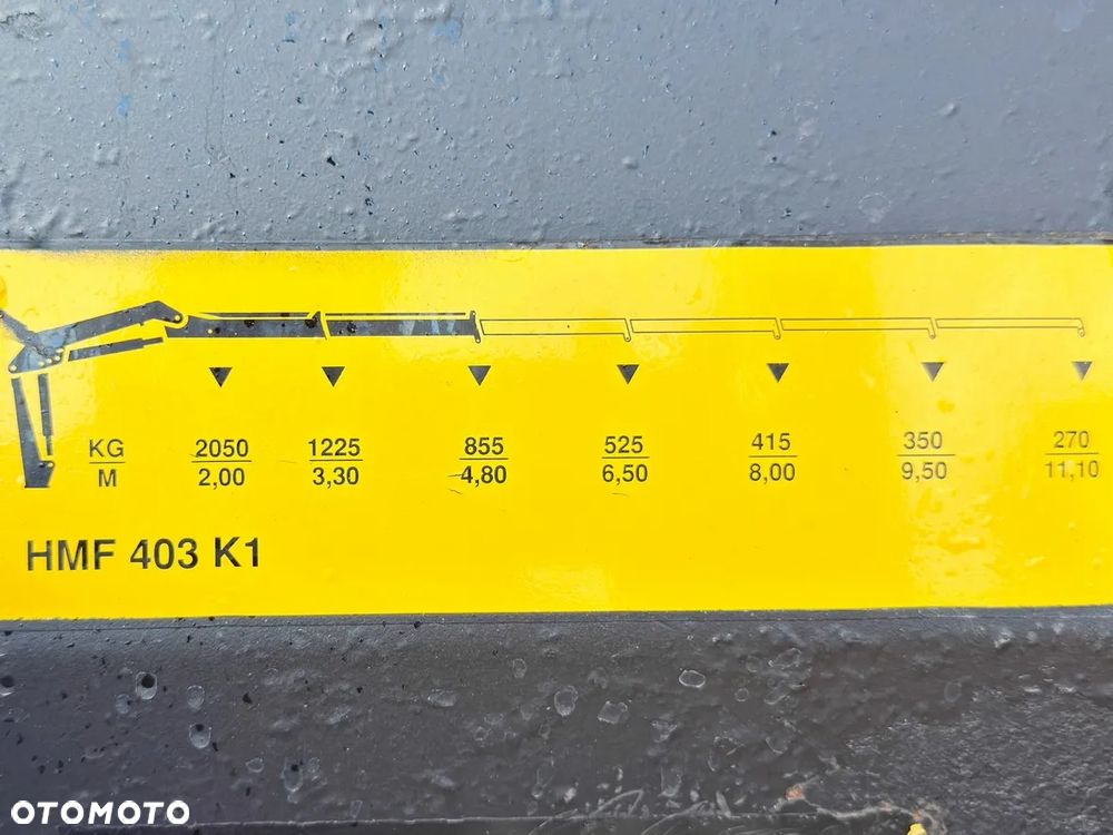 Iveco Eurocargo 120E18 * WYWROTKA 3,45 m * HMF 403 K1 * STAN BDB - 8