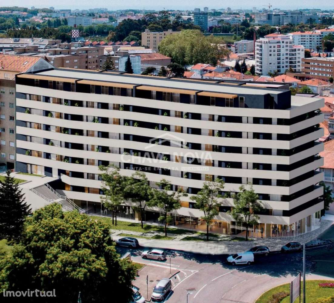 T1 Novo c/ Lugar de garagem e Piscina no Oporto Luxury Residences - Grande imagem: 3/16