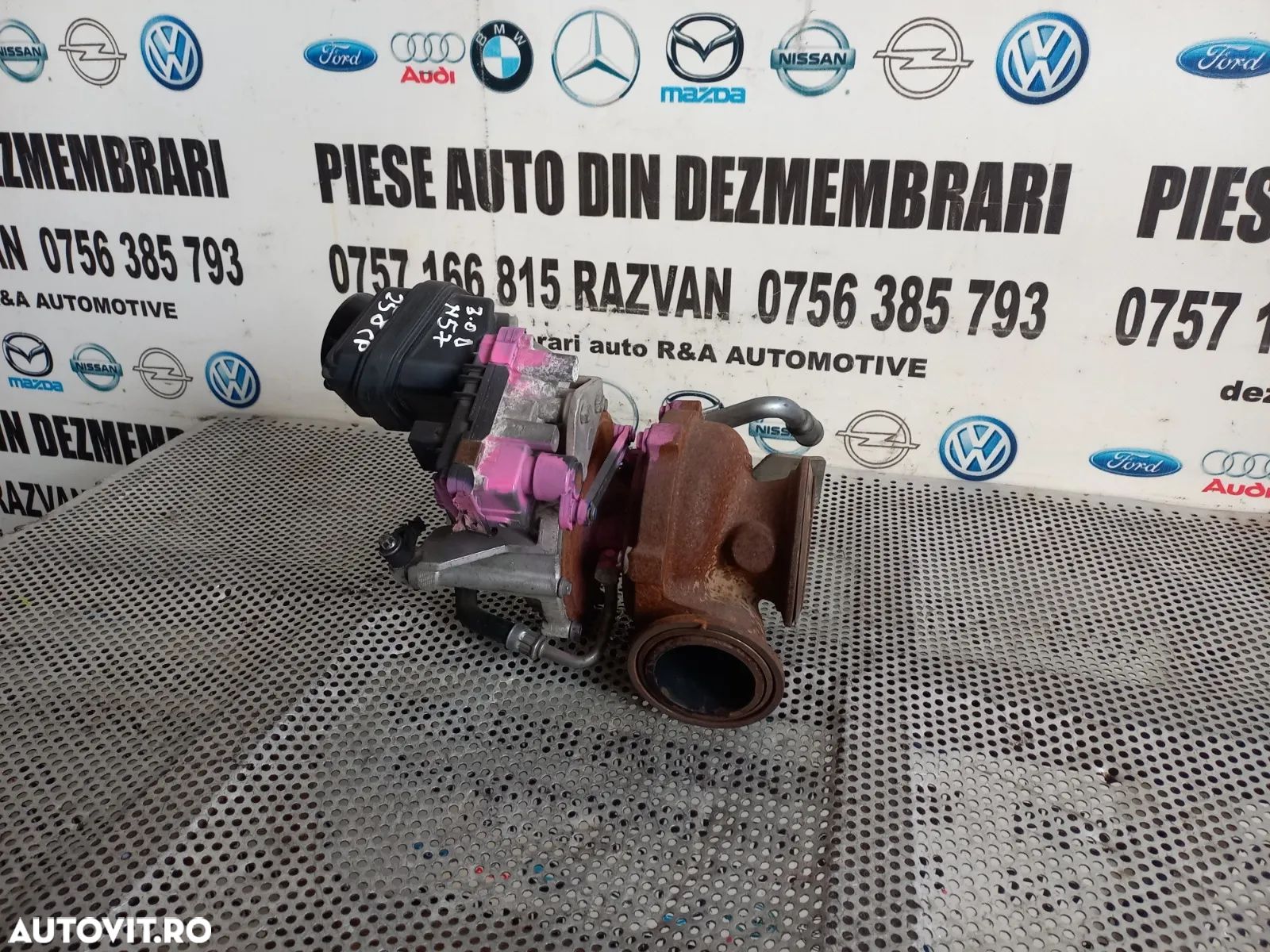 Turbo Turbina Bmw F10 F11 F07 F01 F02 F30 F31 F20 F21 X3 X4 X5 X6 3.0 Diesel 258 Cai Cod  - Dezmemb - 1