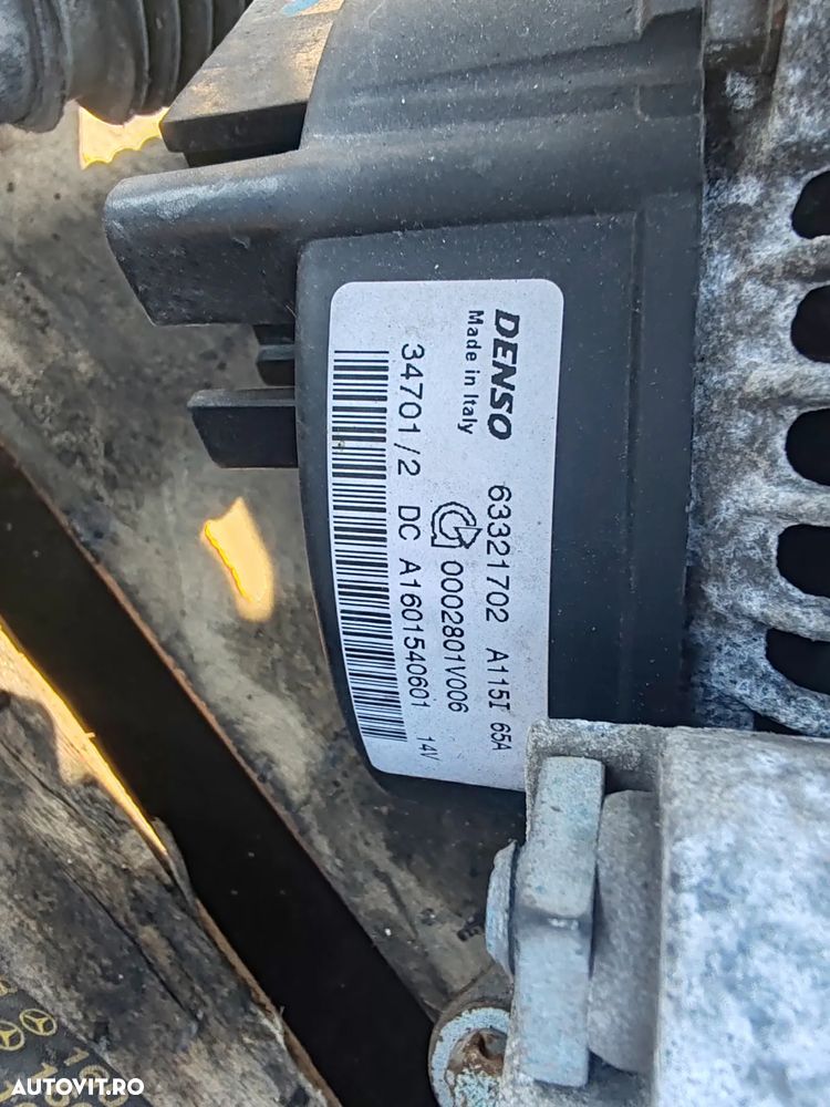 Alternator Smart ForTwo 0.6.B Denso 63321702 /65A - 2