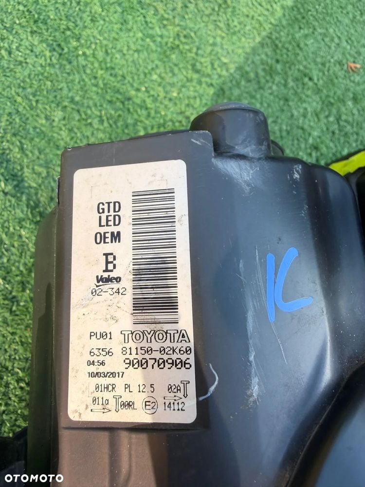 TOYOTA AURIS Lampa lewa przednia lewy przód FULL LED 81150-02K60 - 10
