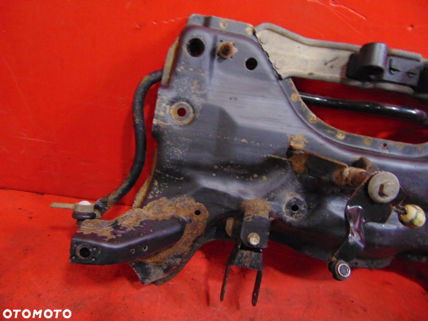 PEUGEOT 206 SANKI WÓZEK KOŁYSKA TRAWERS PRZÓD PRZEDNI - 2