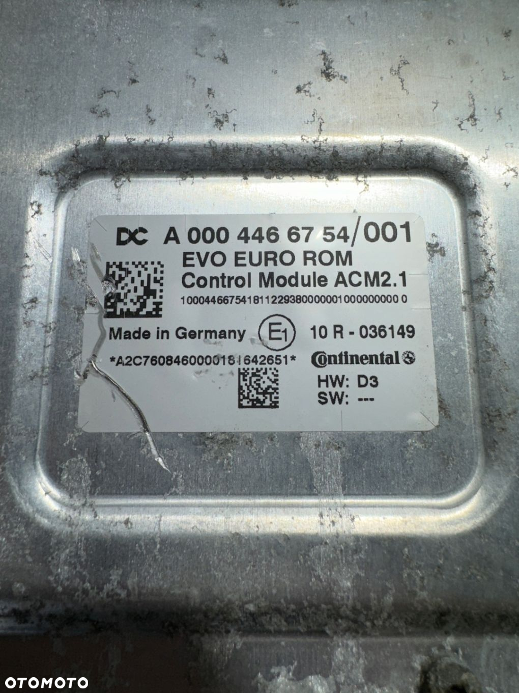 STEROWNIK KOMPUTER MODUŁ ACM2.1 MERCEDES ACTROS MP 4 ATEGO A0004466754 - 3