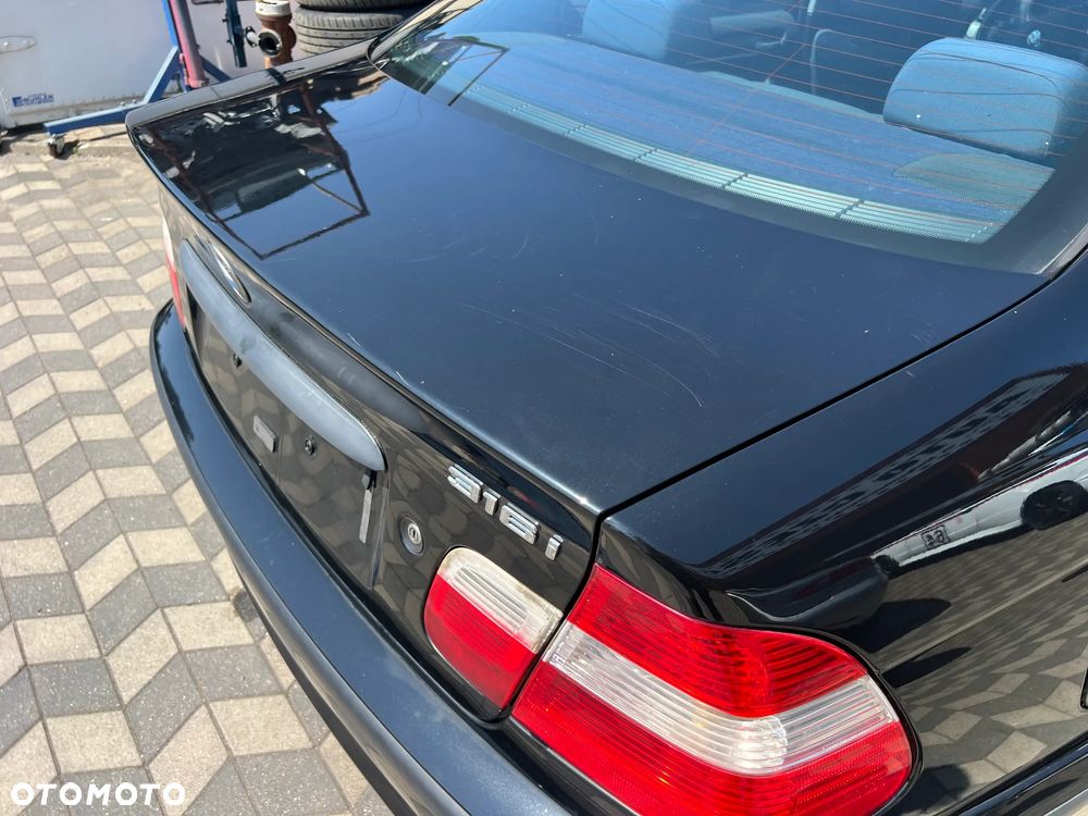 BMW E46 KLAPA BAGAŻNIKA  BLACK SAPPHIRE - 3