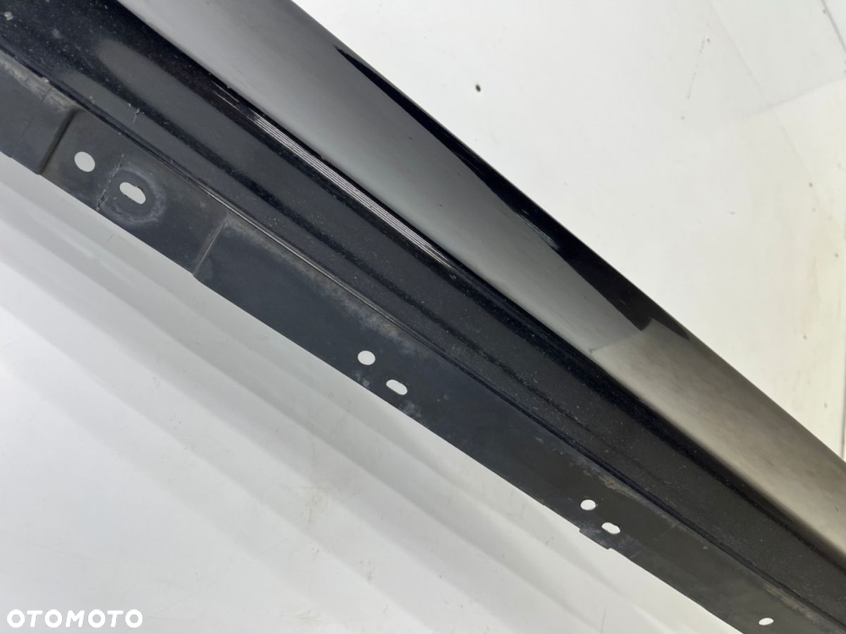 Nakładka progu BMW F30 sedan F31 kombi 11-18r. prawa listwa progowa zewnętrzna próg Black Sapphire - 5