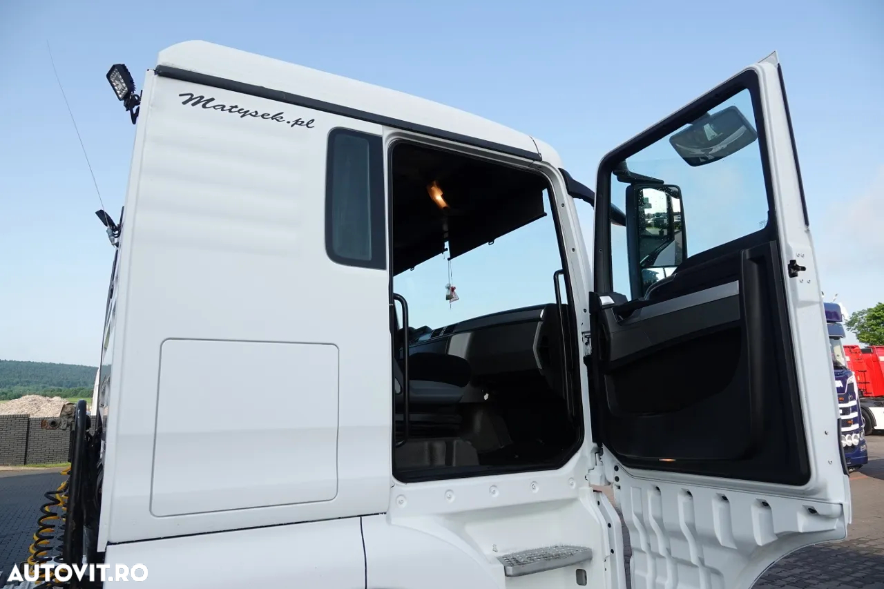 MAN TGX 18.480 / HIDRAULICĂ / RETARDER / MANUAL / CABĂ JOSĂ - 36