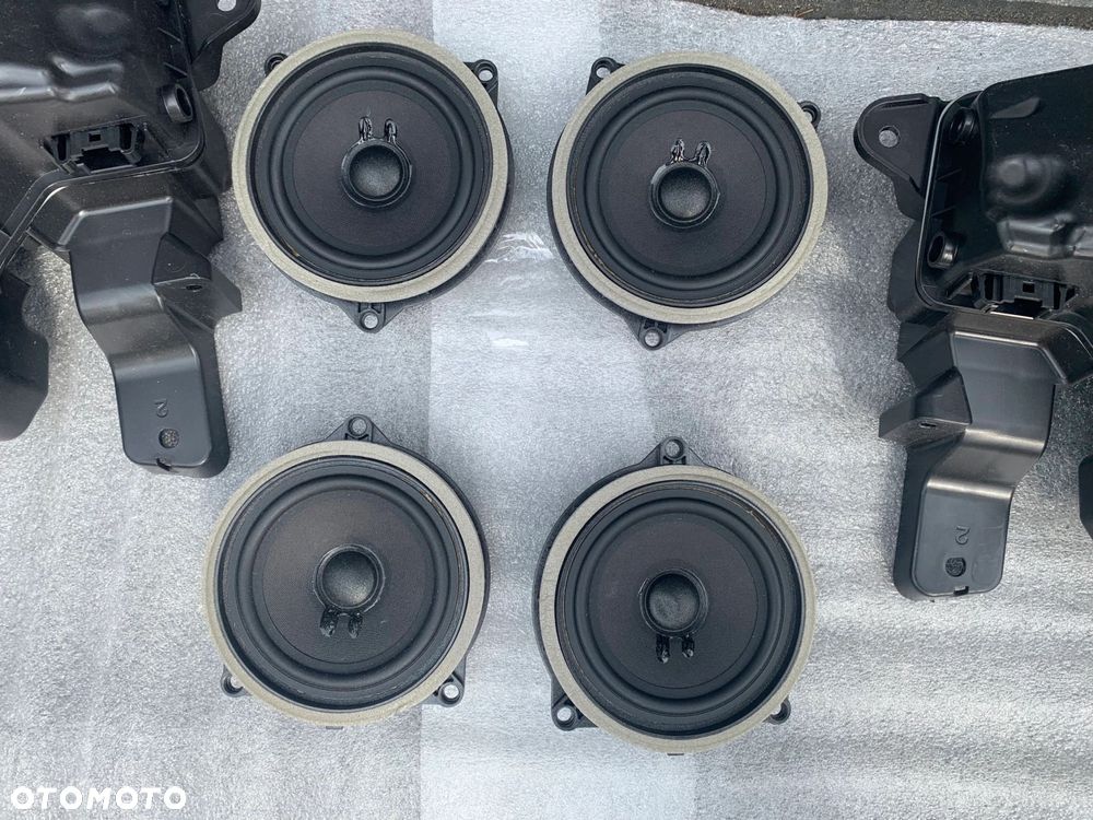 GŁOŚNIKI DRZWI NISKOTONOWE ŚREDNIOTONOWE BMW 5 G60 G61 KOMPLET - 3