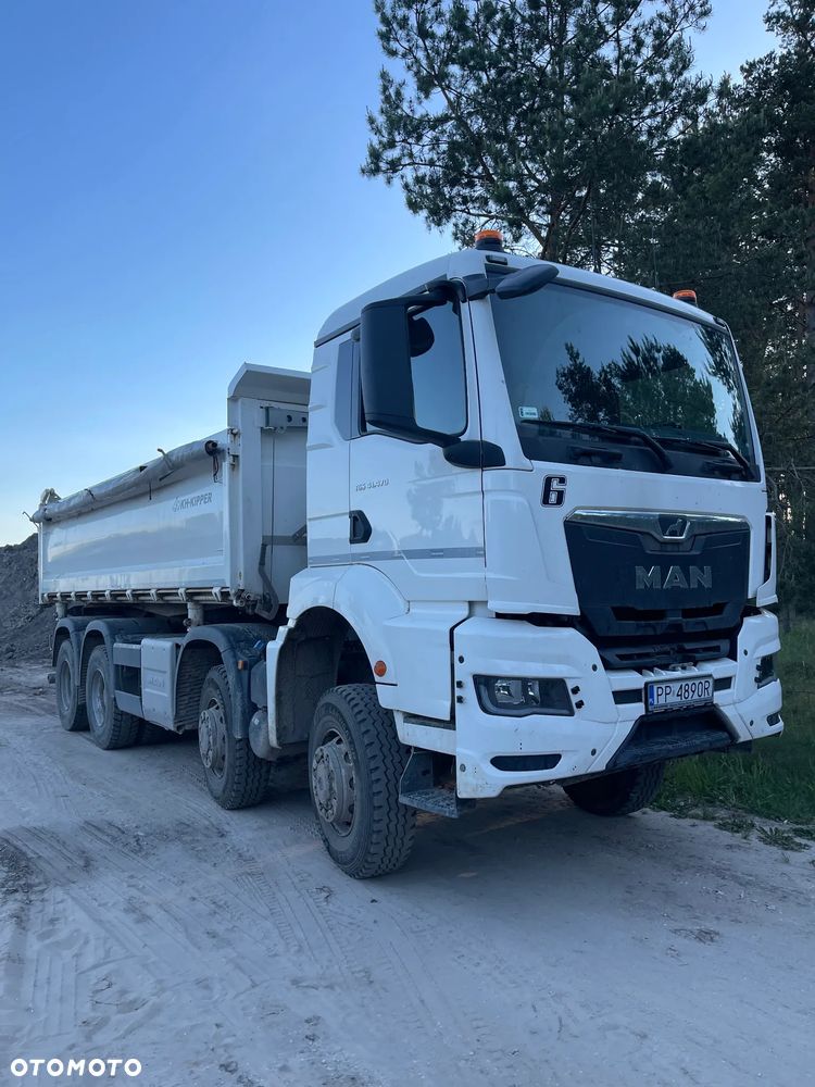 MAN TGS 41.470 8X8 Wywrotka cesja leasingu - 1