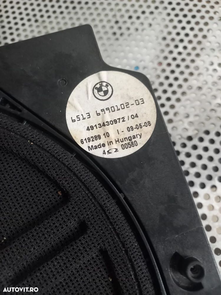 Boxa Difuzor Subwoofer Bmw X3 E83 An 2004-2005-2006-2007-2008-2009-2010 - Dezmembrari Arad - 7