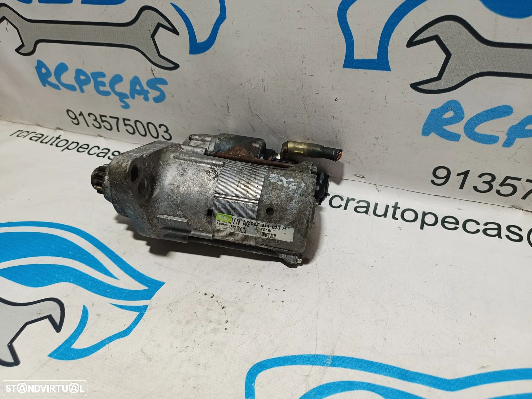 MOTOR DE ARRANQUE VALEO TS18E1 A2Z911023H VW VOLKSWAGEN GOLF V 5 MK5 1.9TDI 105 CV BXE PASSAT B6 AUDI A3 8P SEAT SKODA - 1