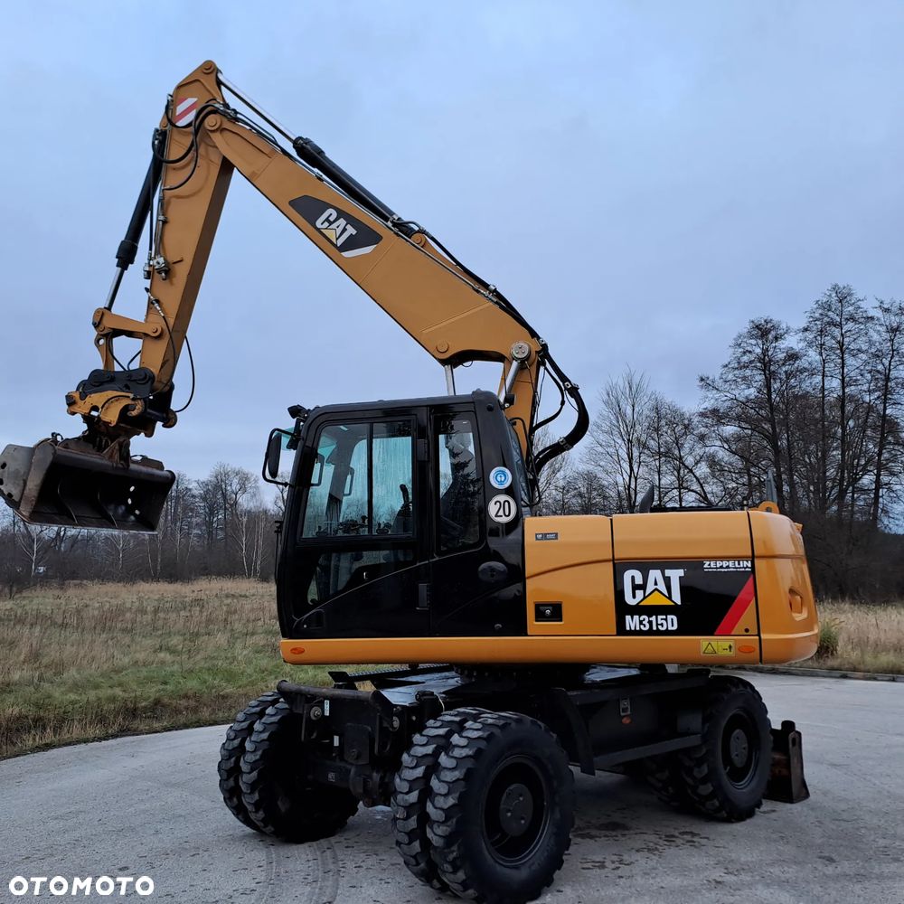 Caterpillar M315D Koparka kołowa 9600 MTG / Z Niemiec / Skarpówka / Verachtert WYJĄTKOWY STAN !!! - 25