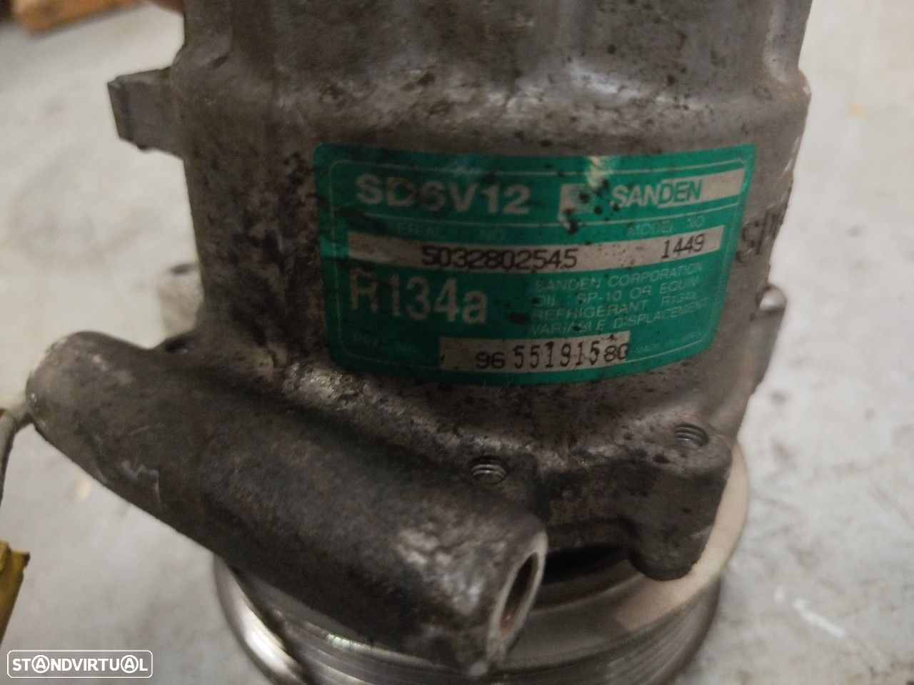 Compressor Do Ar Condicionado Peugeot 206 Hatchback (2A/C) - 3