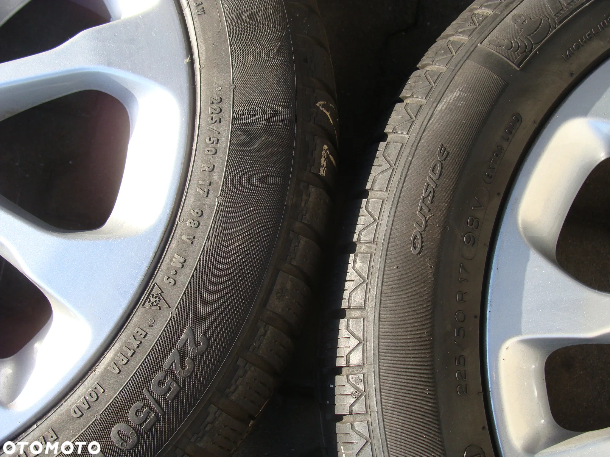a62 5x112 VW T-Roc Passat B6 B7 Beetle Jetta Touran Caddy 6,5x17 zima 225/50 - 9