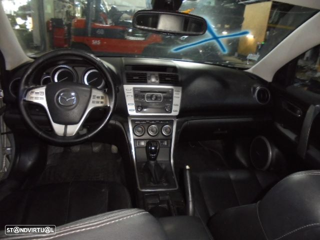 Carro MOT:  RF MAZDA 6 2008 2.0D 140CV 5P CINZA DIESEL - 7