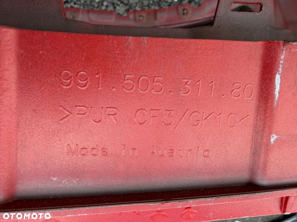 ZDERZAK PRZÓD PORSCHE 991.2 GT3 LIFT ORYGINAŁ ŁADNY STAN - 12