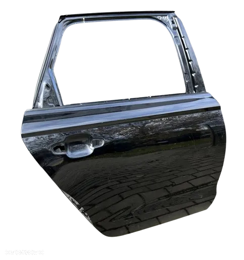Audi A6 C7 11-18r Drzwi tylne tył prawe tył białe LS9R 4G5833052 czarne 4G9833052