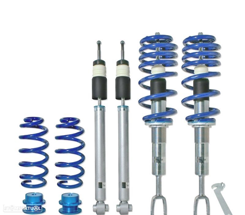 SUSPENSÃO REGULÁVEL COILOVER BLUE LINE AUDI A4 B6 B7 CABRIO AVANT - 1