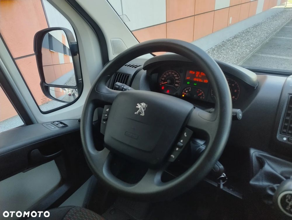 Peugeot BOXER PO LIFTINGU 2.2 HDI (150KM) 6-BIEGÓW (L3H2) MAX STAN SUPER IDEALNY KLIMA BOGATA OPCJA NIE MA RDZY 100% ORYGINAŁ KM SERWIS ! ! ! - 11