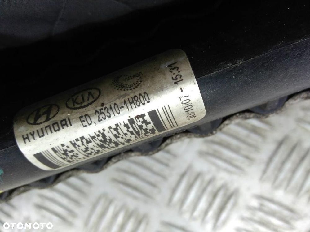 CHŁODNICA WODY KIA CEED - 2