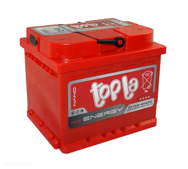 Akumulator TOPLA ENERGY 45Ah Lewy+ 420A