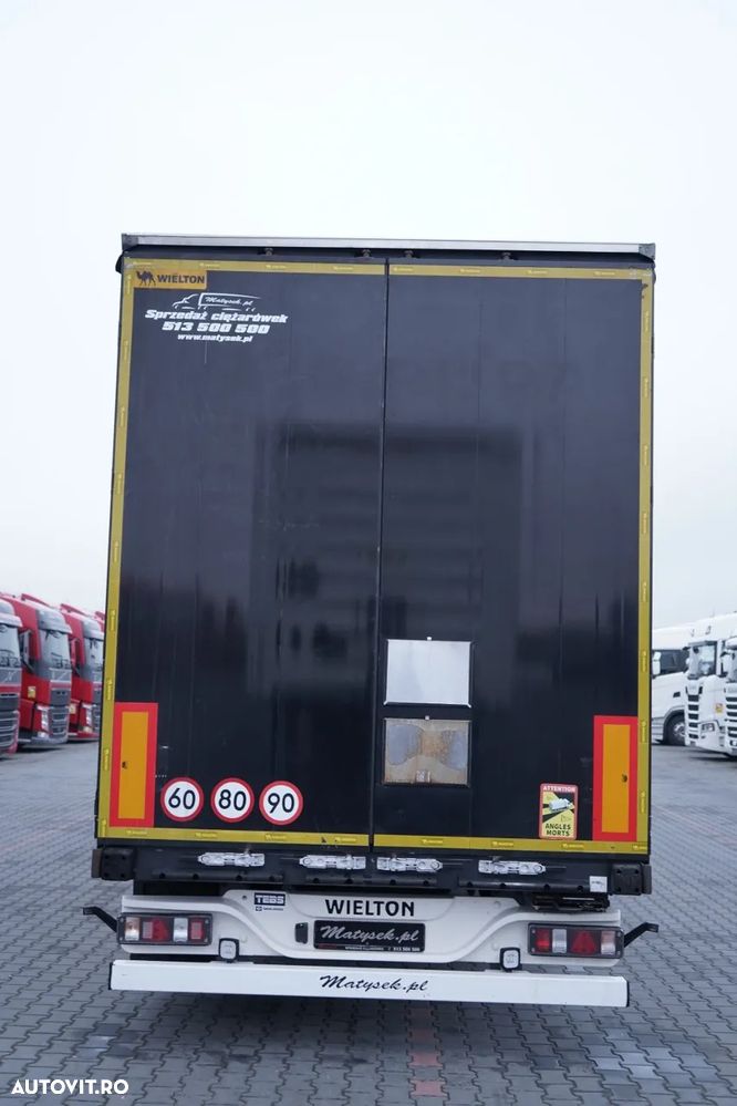 Wielton CORTINĂ / VARIOS / 2x AXE RIDICATIVE / - 12