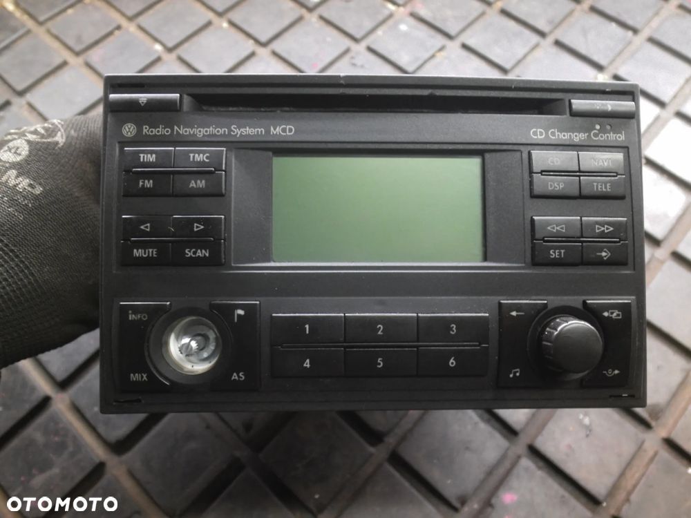 RADIO NAWIGACJA GPS VOLKSWAGEN PASSAT B5 LIFT 1J0035191C - 1