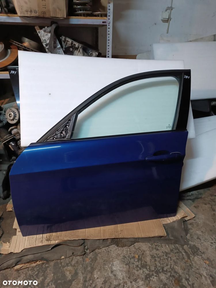 Drzwi lewe przednie BMW E90 E91 Lemans blau 381