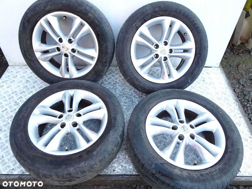alufelgi z oponami kpl. nissan qashqai j10 17" 5x114.3 et 40 - 2