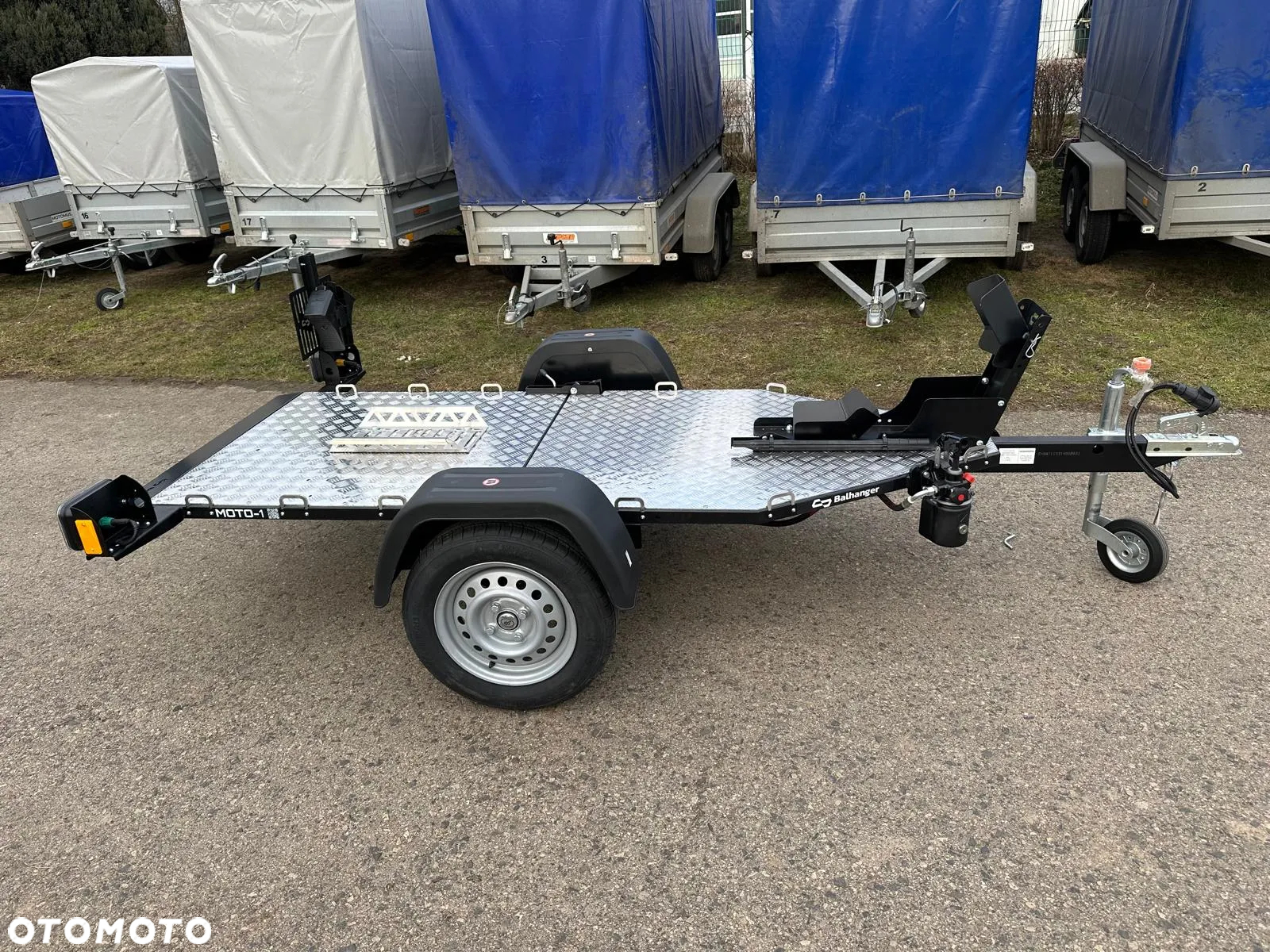 Inny Balhanger Moto-1 1 motocykl uchylna składana malowanie proszkowe - 5
