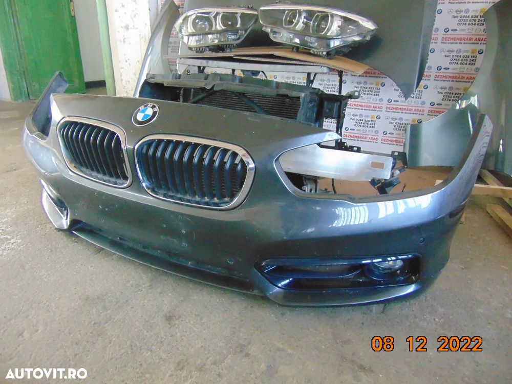 Fata completa BMW F20 F21 Facelift 2015-2019 bara fata completa sport line aripi trager complet rad - 7