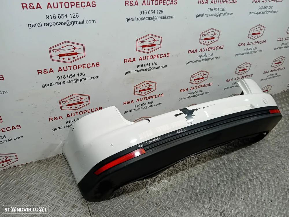Parachoques Trás VW Touran Fase II 2 Original - 4