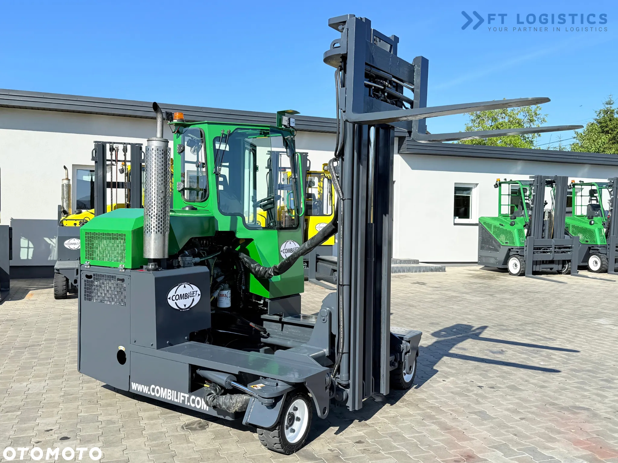 Combilift C3000 / DUPLEX - 4100MM / DIESEL / WOLNY SKOK / KABINA / JAK NOWY - 26