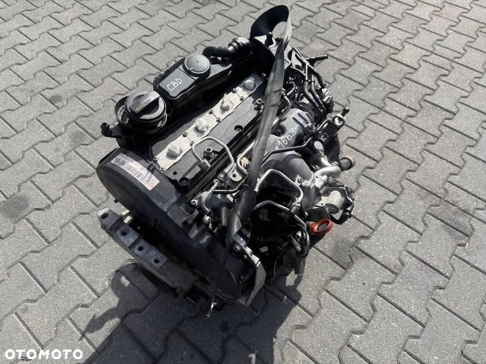 SILNIK 2.0 TDI CBD CBDC VW GOLF VI 2009 ALUMINIOWY KOLEKTOR - 1