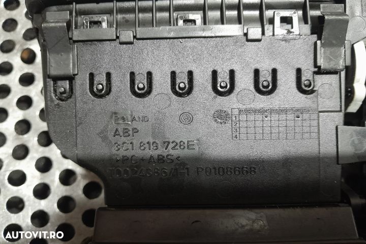 Grila ventilatie bord centru 3C1819728E / 3C2819728D 3C1819728E / 3C2 - 3