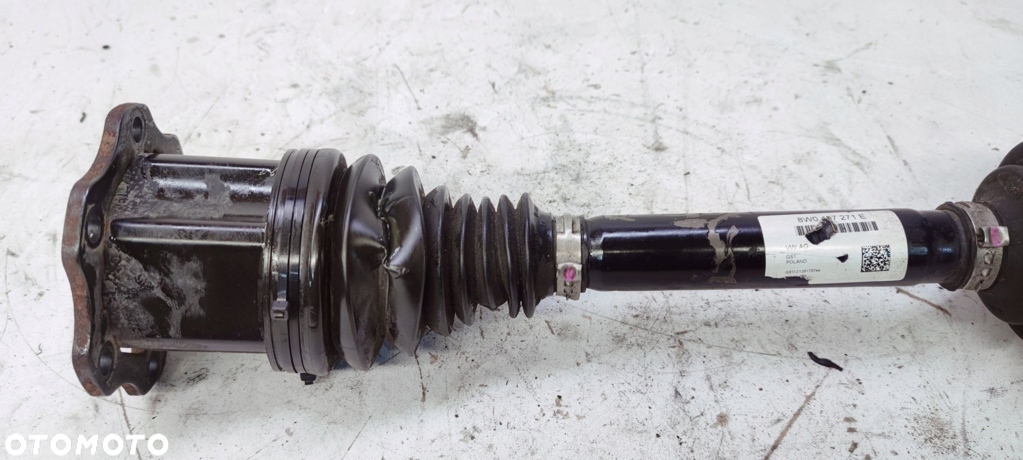 PÓŁOŚ LEWA PRAWA PRZÓD AUDI A4 B9 A5 8W0407271E - 3