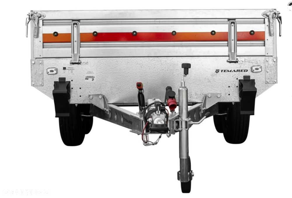 TEMARED TRANSPORTER 2515/2C DMC 2000KG burty dmontowalne wym. 254x151cm platforma uniwersalna - 8