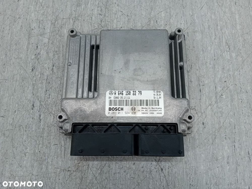 KOMPUTER, STEROWNIK MERCEDES-BENZ KLASA E W211 A6461502279 0281011924 2.1 - 1